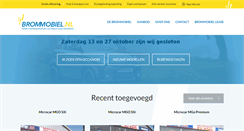 Desktop Screenshot of brommobiel.nl